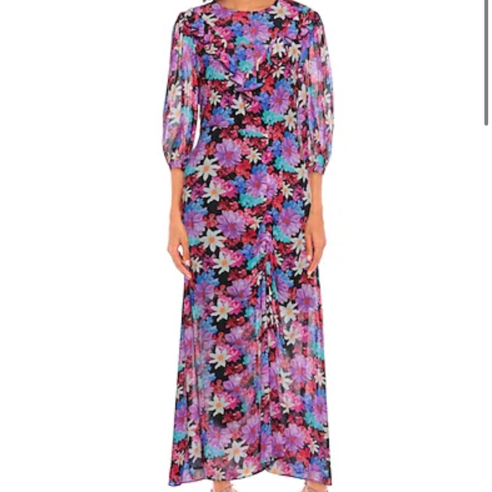 Pinko Multicolor Floral Dress